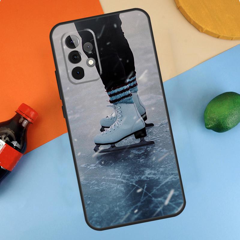 Figure Skating Dance Case For Samsung Galaxy A54 A34 A14 A53 A13 A23 A33 A73 A51 A71 A12 A22 A32 A52 A21S Coque