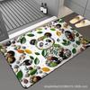 3D Pebble Carpet Floor Mat Household Bathroom and Toilet Absorbent Anti Slip Quick Drying Foot Mat