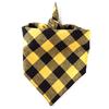 Dog Bandana Classic Plaid Pattern Fashion Dress Up Accessories Puppy Bib Pet