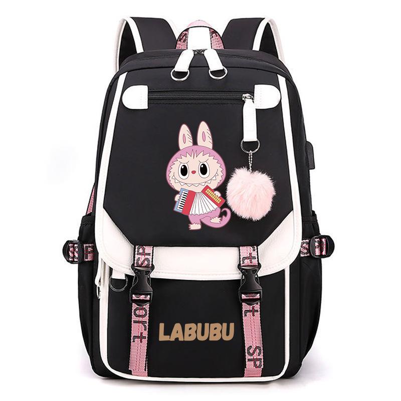 2024 New Labubu Labubu Primary School Schoolbag Boys 1236 Grade Boys Children Backpack