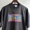 Vintage Blink 182 rockband uniseks zwart t-shirt klassieke stijl QT3640 Uniseks T-shirt
