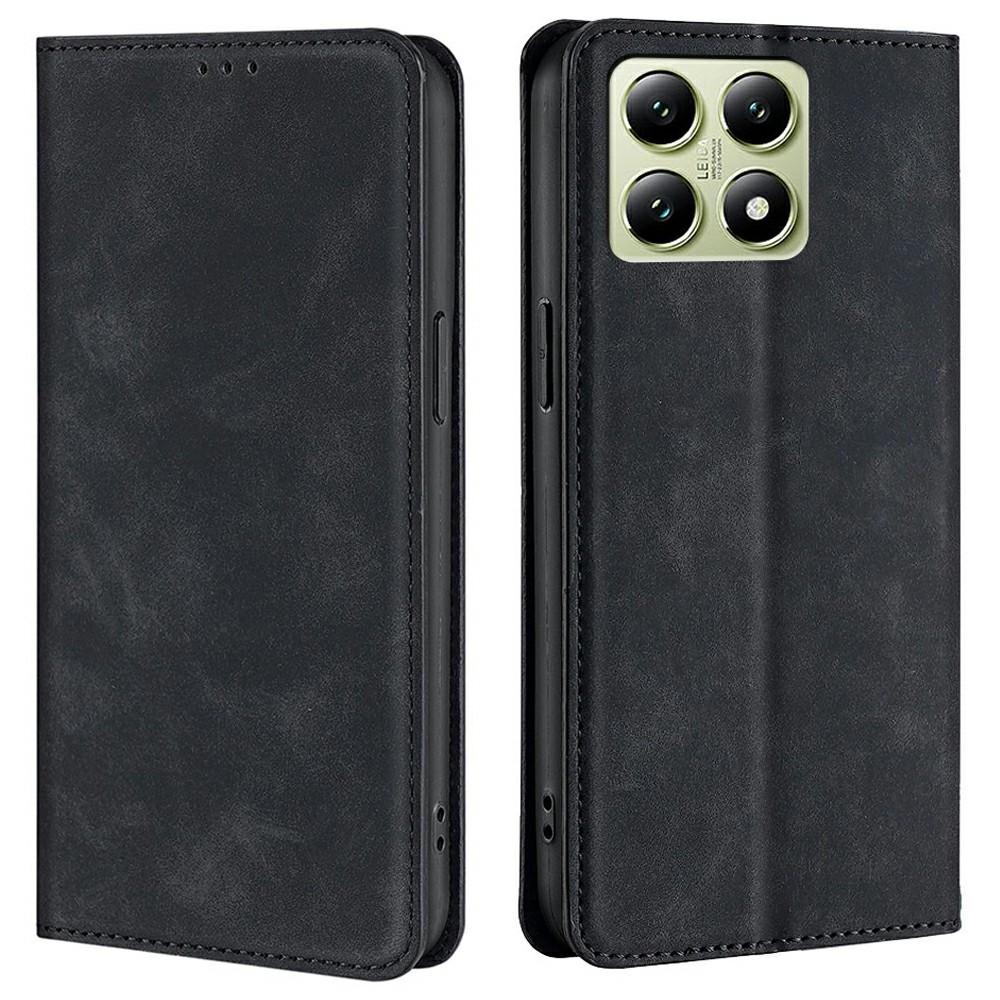 For Xiaomi 14T Case Card Holder PU Leather Magnetic Closing Phone Cover