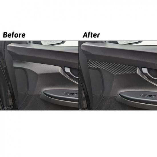 Carbon Fiber Interior Passenger Side Door Panel Cover Trim For Hyundai Veloster