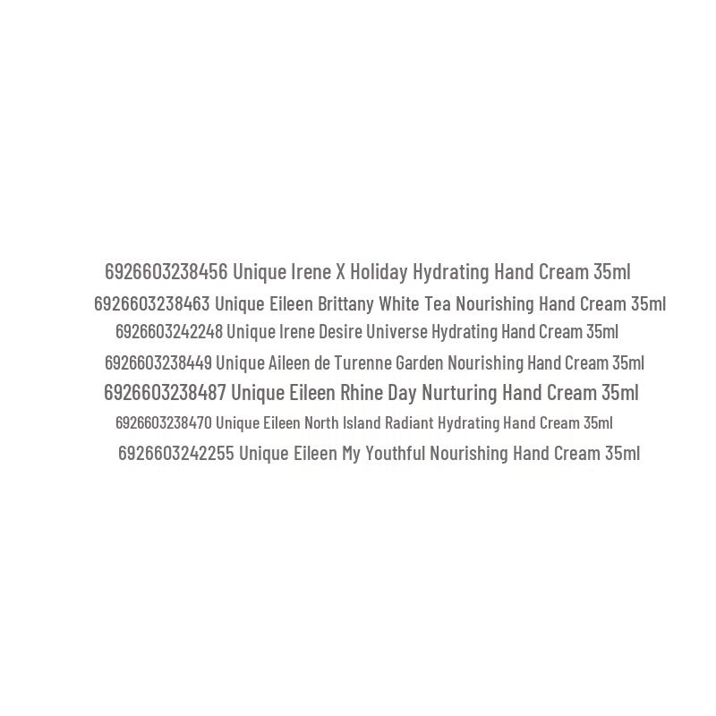 Unique Irene Aix Holiday Hydrating Hand Cream