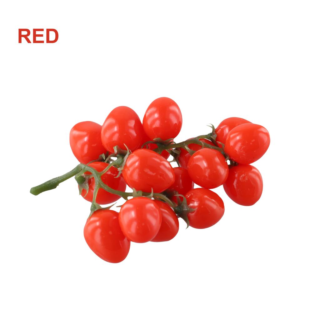 Artificial Fake Red Vine Tomato 19cm Fruit Vegetable