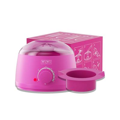 Wax Warmer 200CC Professional Depilace Wax Warmer Machine se 7oz silikonovou miskou Přenosný ohřívač horkého vosku pro voskové perličky Rychlé teplo doma