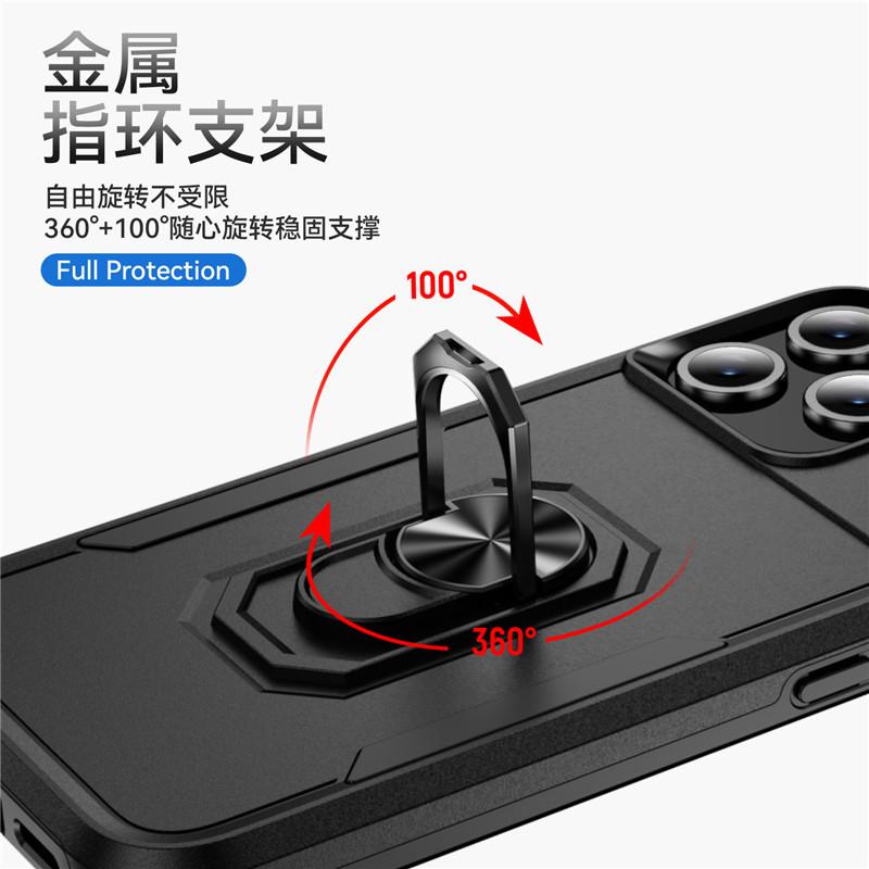 Suitable for IPhone17 Pro Max Mobile Phone Case Apple 16 15 Magnetic Suction Bracket, Anti-drop and Color Contrast Protective Case, All-inclusive.