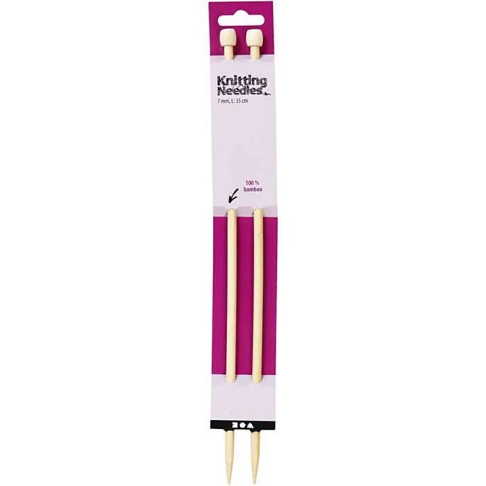 Good Quality Bamboo Knitting Needles. Ref 42289