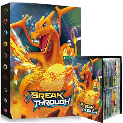 New Charizard Mewtwo Squirtle Holder Binder Collection Holder Anime Card Protector Notebook Pokemones Album 240/540PCS Card Book