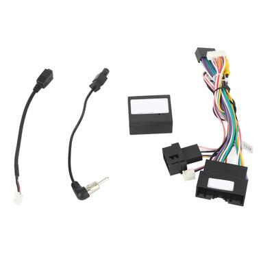 16Pin Audio Kabelbaum Adapter Power Kabel mit Canbus Box Ersatz für Ford Focus Kuga Edge