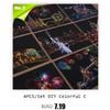 DIY 4PCS/Set A3 Colorful City Night Scenery Landscape Laser Scratch Painting With Tool Landmark Scratch Art Room Decor Gift