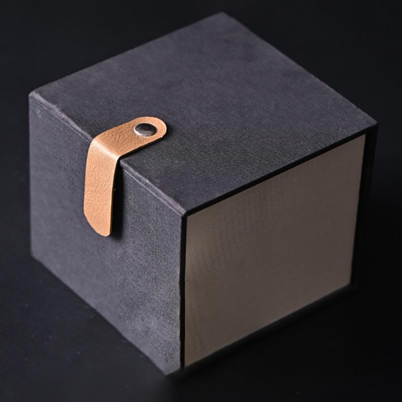 

Creative Guochao Matte Retro Ceramic Handless Cup Tea Cup Middle Hand Cup Small Cola Cup Office Water Cup