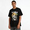 Summer Skull Surf Coconut Tree Graphic Casual Tee Pure Cotton T-shirt