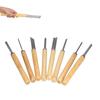 8PCS Skew Spear Point Round Nose Gouge Wood Turning Chisels Woodturning Tools For Woodworking