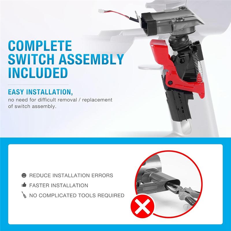 B90B-Main Body Assembly For Dyson V10 SV12 Vacuum Cleaner Main Body Assembly Service Assembly Housing Part как