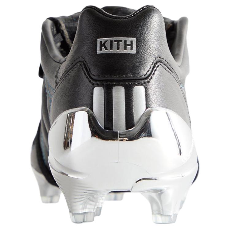 New Adidas Kith X Predator Mania Fg 'Black Blue' JR5624