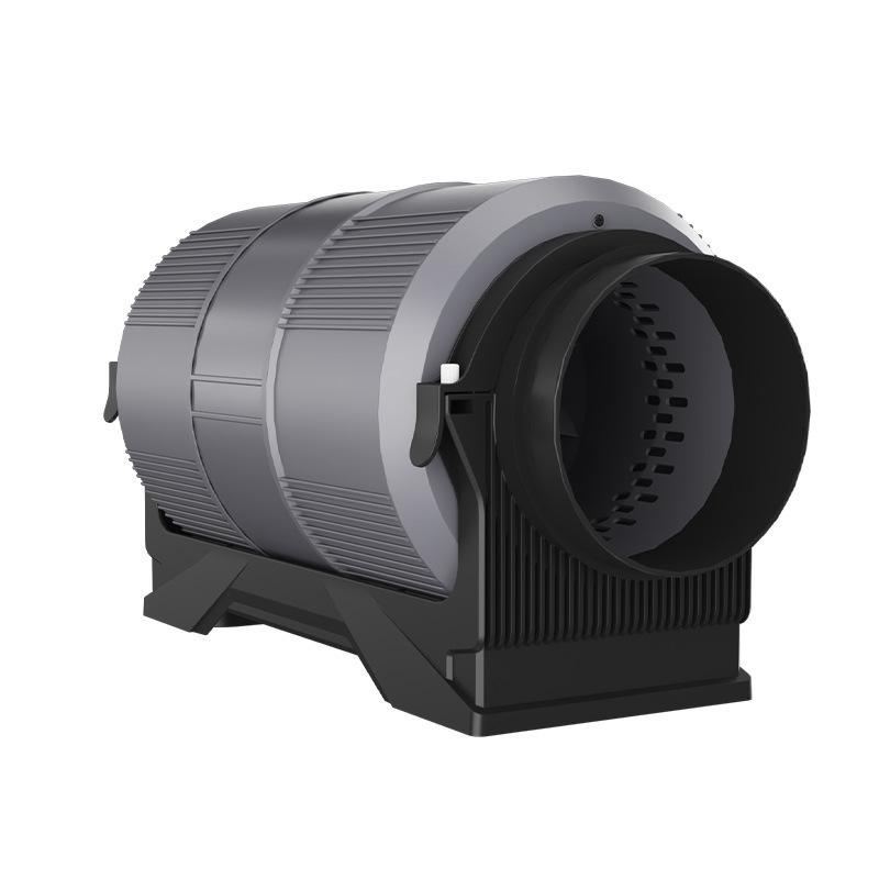 Ventilator de canal Rice Wind Ultra-Silențios: Ventilator de evacuare pentru bucătărie și baie pentru eliminarea fumului și a mirosurilor