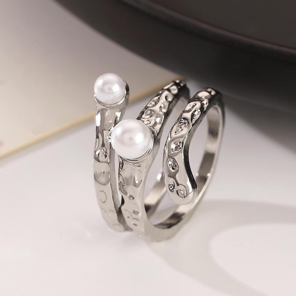 High-End Cross-Border Fashion Bow Ring for Women - European & American Style Open Index Finger Accessory