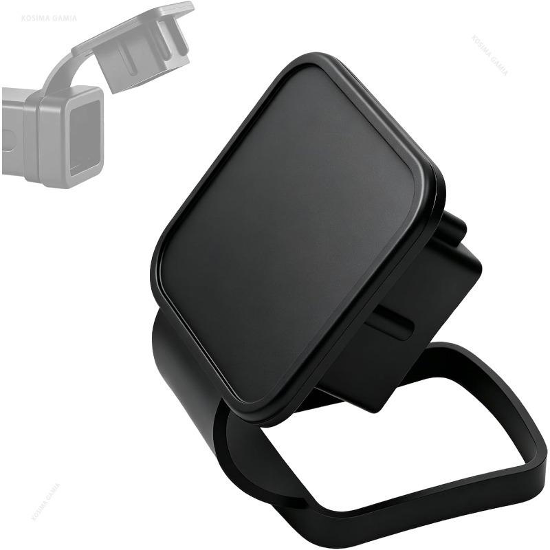 Universal 2 Inch Trailer Hitch Cover Receiver Square Plug Cap Anti-Lost Lock Dust Proof for Pickup Truck SUV Towing Accessories
