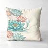 Floral Patterned Throw Pillows For Sofa Decor Polyester pillowcase, sofa decorative cushion cov Headboard Pillow