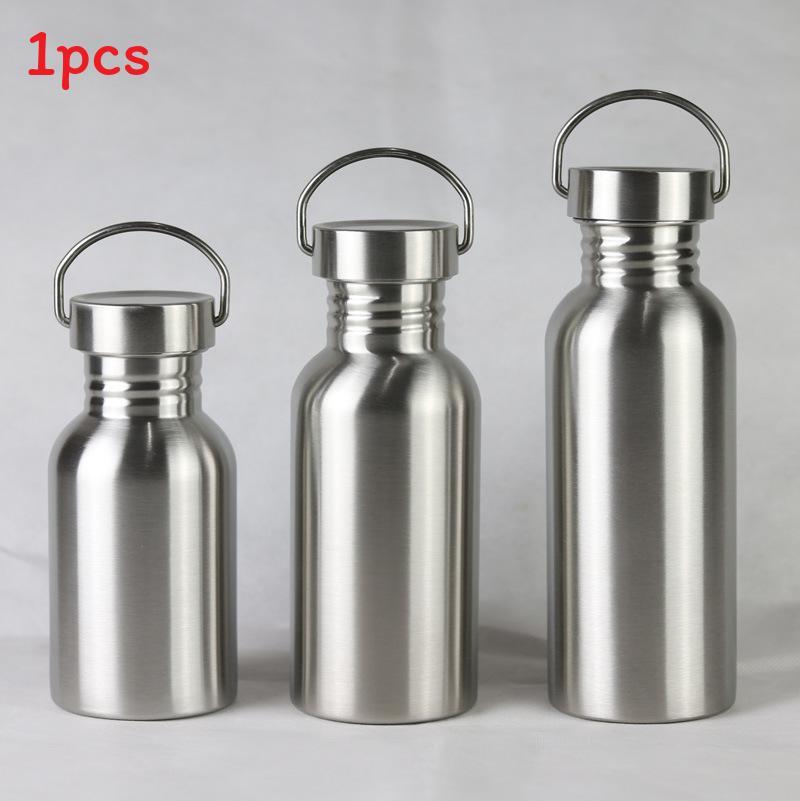 Outdoor Stainless Steel Water Bottle With Large Capacity For Sports And Travel