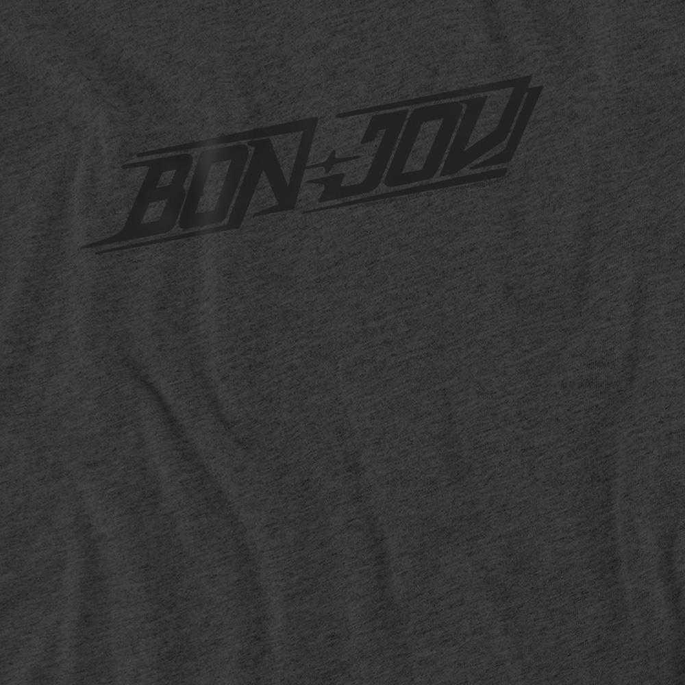 Bon Jovi Unisex Adult New Logo Heather T-Shirt