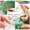 30 Pcs Hand Sewing Big Eye Needles Sharp Needle with Solid Wood Needle Case