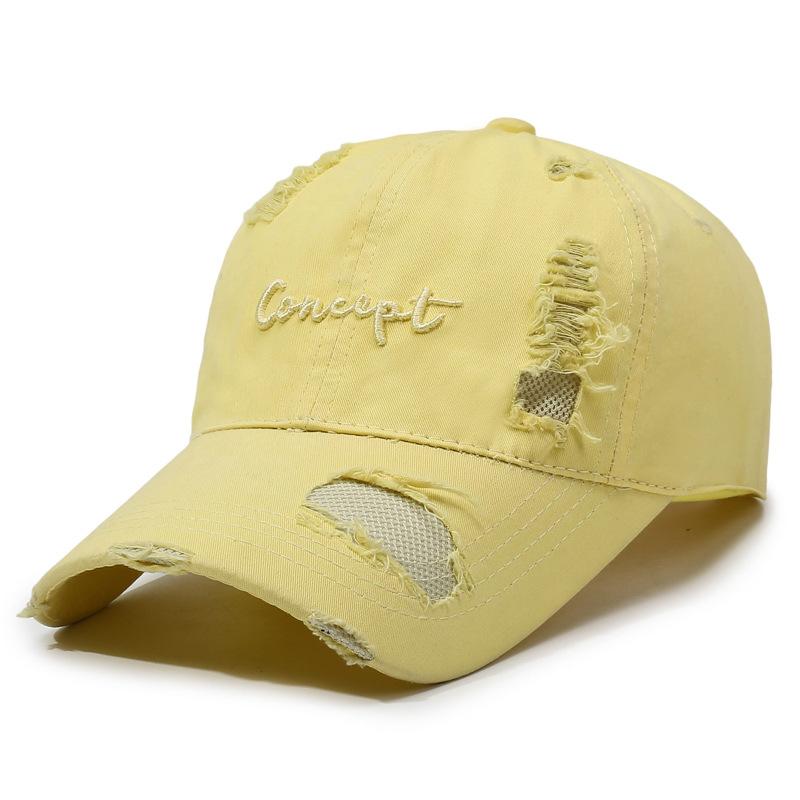 Broderad Bokstav Basebollkeps Par Solskyddskeps