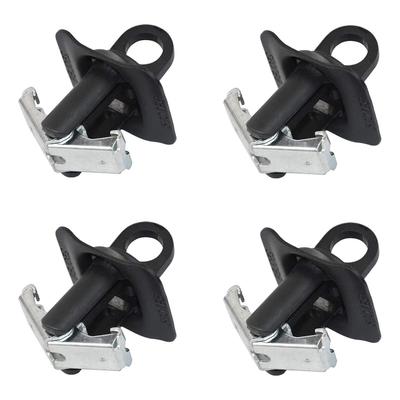 Pack of 4 Tie Down Anchor Quality Material Truck Bed Hooks Formula Auto Parts Replacement for Silverado and Sierra D Rings