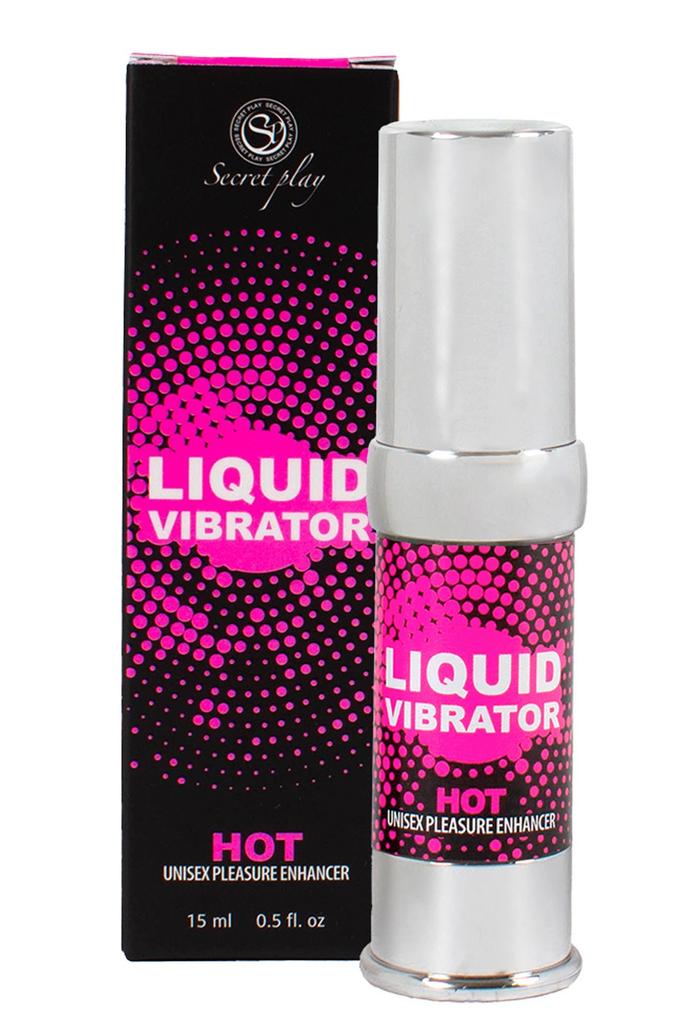 Liquide Vibrant Effet Chauffant Arôme Fraise à La Crème Unisexe 15ml Sp5969