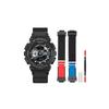 Unisex Liquid Crystal/Analog Dual Display Series 51.2mm Black Watch GA-110-1B(Team788--)