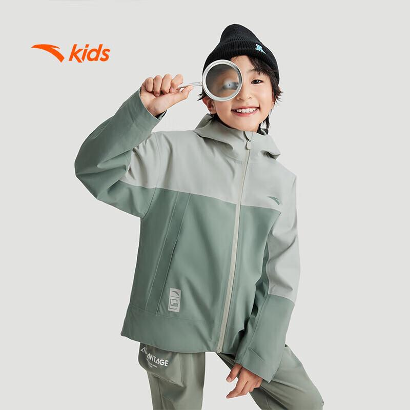 Anta Girls  3-in-1 Waterproof Windproof Fleece Lined Jacket A72446602 140