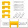 11 Pcs Car Windshield Roof Molding Clip For Honda For Accord For Civic For HR-V Auto Fasteners Interior Accessories