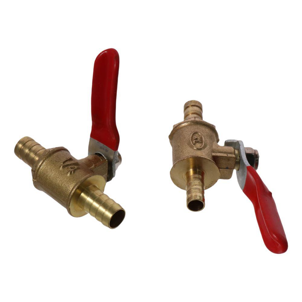 Hose Barb To Hose Barb Ball Valve On-off Controlling or Flow Adjustment of Water, Oil, and Gas