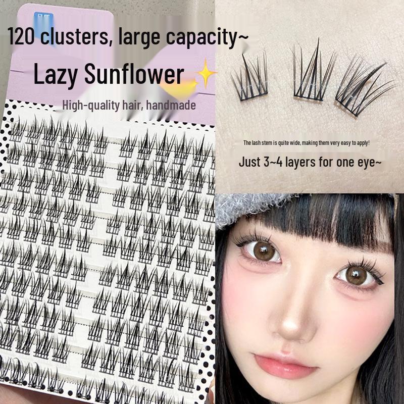 Shi Pai Li Li Miss Super Natural Manga Eyes Three-Step False Eyelashes