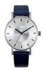 Watch Volare Silver Blue leather strap 36mm WVO20SR007W Navy [KLASSE14] Women's