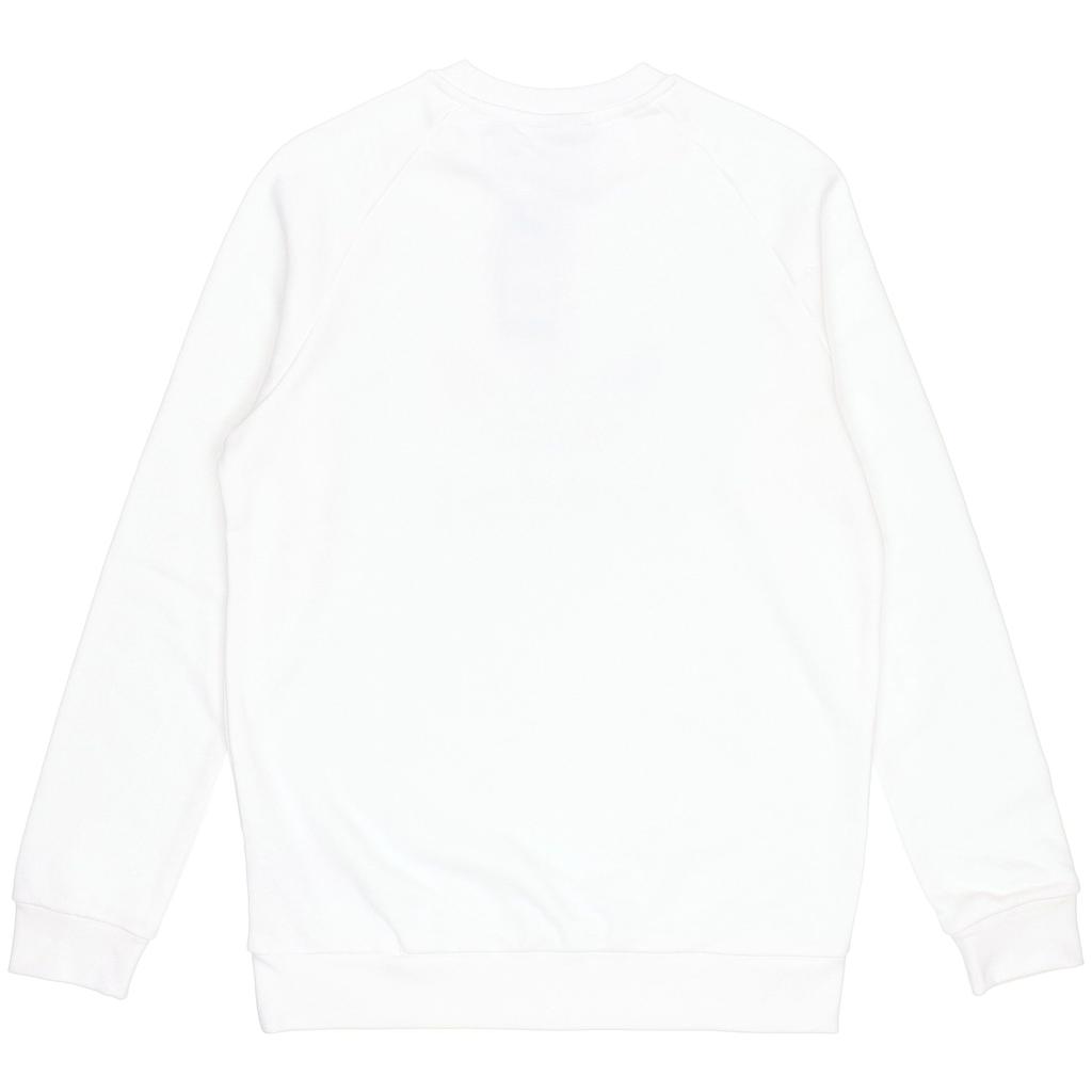 Adidas Originals Trefoil Crew Neck Sweatshirt Men Tops White DV1544