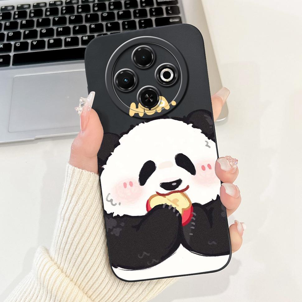 For Tecno Spark 30C Case kl5  kl5n Soft Silicone Lovely Panda Cover For Tecno Spark 30 30C 30 Pro Spark30C Phone Cases Coque