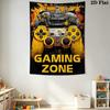 Game Time Wall Tapestry Tapestry Wallmounted Fashion Print Home Decor Background Wall Hanging Cloth Background Cloth