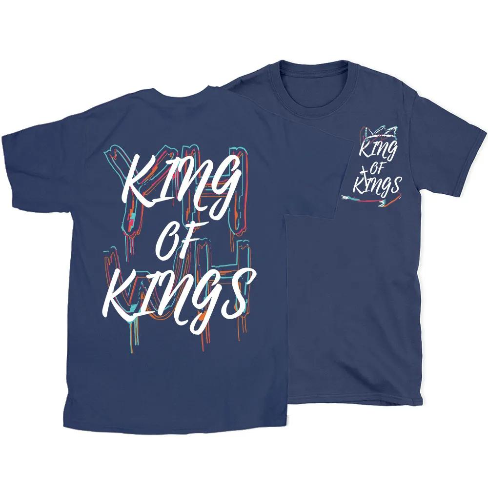 2026 Summer New YHWH King of Kings Christian Highquality Casual Breathable Roundneck Tshirt for Both Unisex and Women M