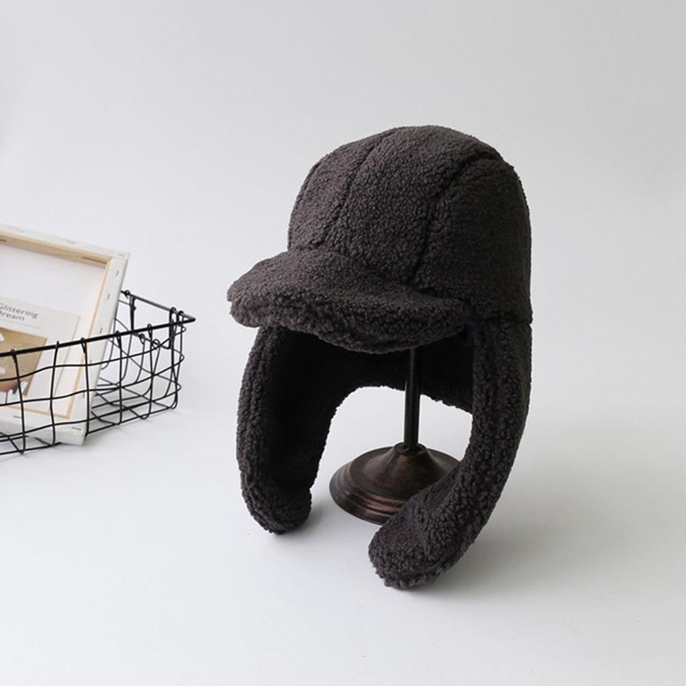 

Pilot Caps Winter Windbreak Korean Beanies Hats Hat With Earflaps Ear Muff Caps Women Hats чорний