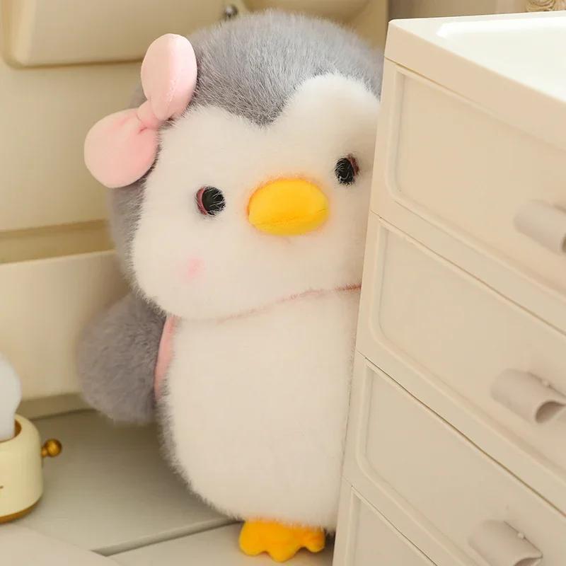 25/32Cm Soft Fat Penguin Plush Toys Stuffed Cartoon Animal Couple Penguin Doll Lovely Kids Baby Girls Christmas Birthday Gift