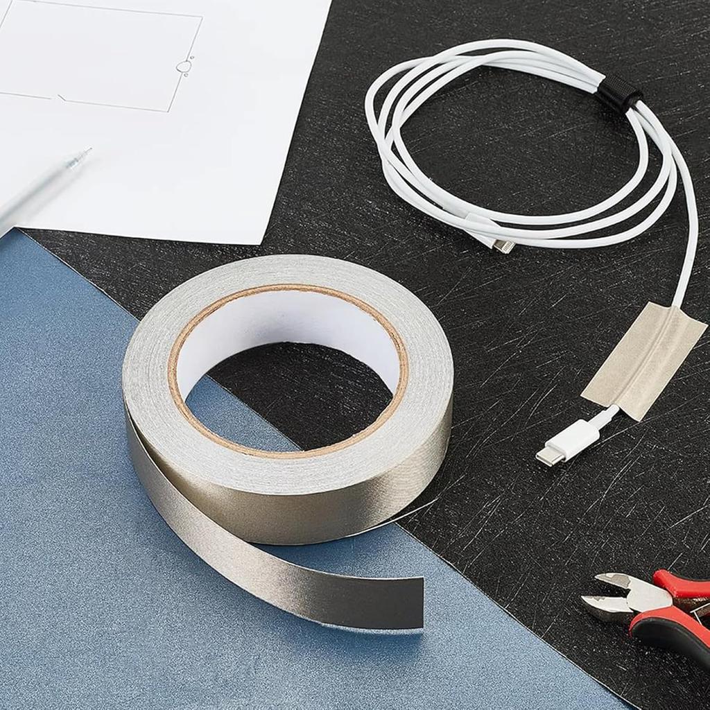 Conductive Fabric Tape, Anti-interference Shielding Electromagnetic Wave Mobile Phone Touch Screen Repair Tape