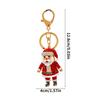 1pc Santa Claus Key Chain Holiday Souvenir Gifts Wholesale
