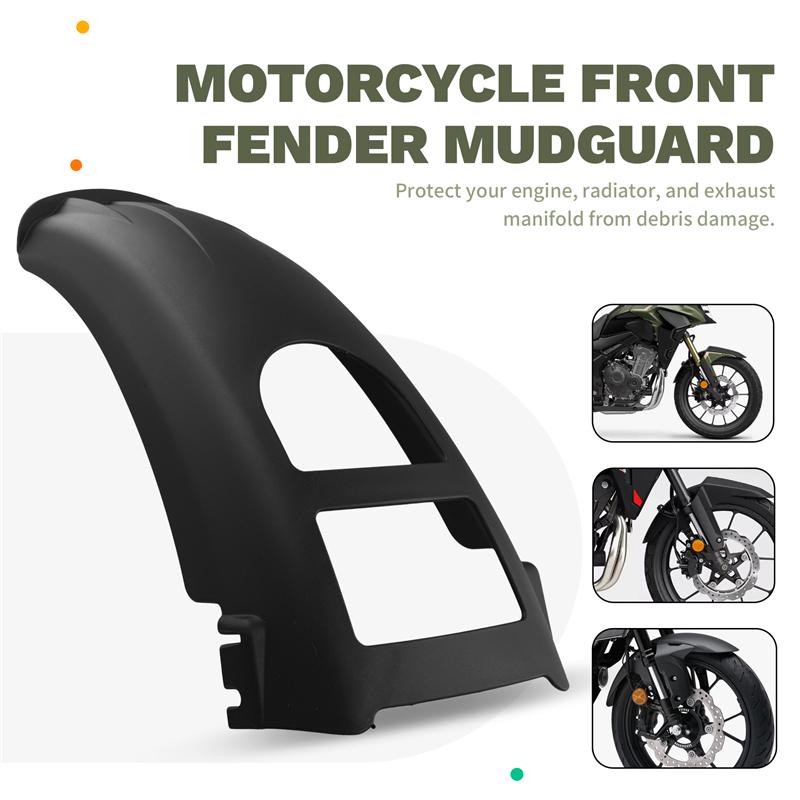 L10A Front Fender Mudguard Extender Extension For Honda NX400 NX500 CB500X   2024 2025 Motorcycle Accessories