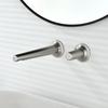 New Bathroom Basin Faucet Hot and Cold Sink Brass In-wall Sink Mixer Single Lever Chrome Faucet Water Sink Faucet Crane