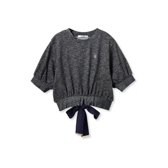 SNIDEL Sus Hem Ribbon Sweatshirt Pullover SWCT252124 Women s