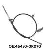 Toyota Seriebilar Drag-/Växlingsvajer Handbroms 46430-0K070