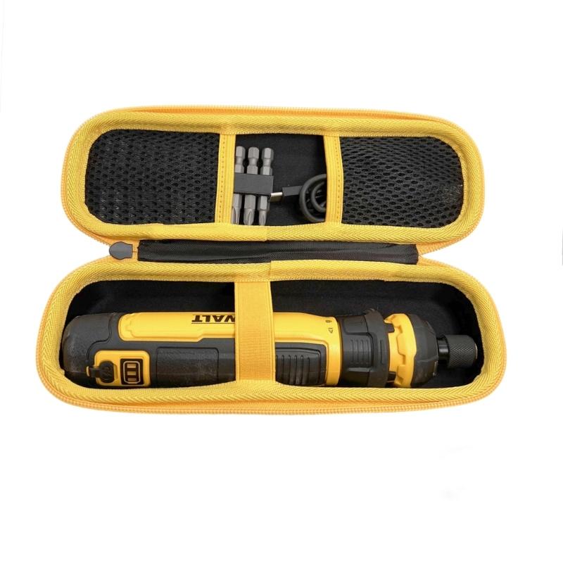 Waterproof Shockproof Tool Organizers Case For Cordless Screwdriver Nylon Material Travel Storage Bag (Case ONLY)