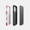 Summer mobile phone case women's cartoon love iPhone protective case two-in-one mobile phone case Apple 17 magnetic case